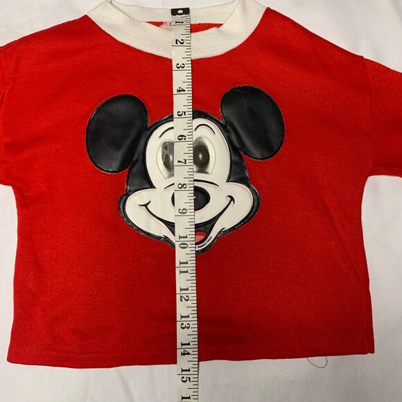 Vintage Toddler Red Mickey "Moving Eye" Shirt - Picture 6 of 7
